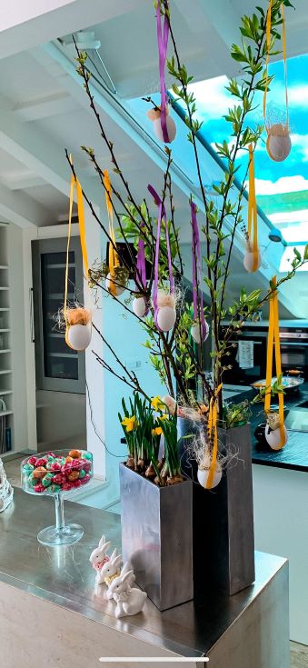 Come decorare la casa con l'albero di Pasqua - Le Chicche Chic